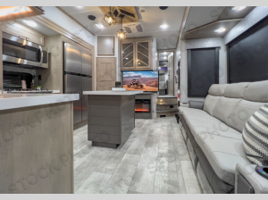 Inside - 2024 Momentum M-Class 349M Toy Hauler Fifth Wheel