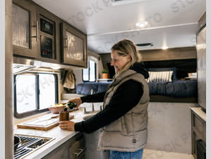 Inside - 2026 Adventurer 80RB Truck Camper