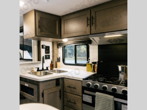 Inside - 2026 Adventurer 89RBS Truck Camper