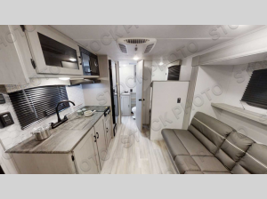 Inside - 2024 Clipper 18BHS Travel Trailer