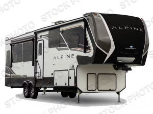 Outside - 2025 Alpine 3700FL Fifth Wheel