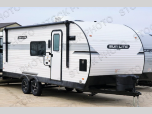 Outside - 2025 Sun Lite 21TH Toy Hauler Travel Trailer