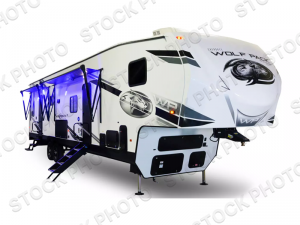 Outside - 2024 Cherokee Wolf Pack 320PACK13.5 Toy Hauler Fifth Wheel