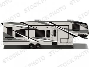 Outside - 2025 Vortex 2815V Toy Hauler Fifth Wheel