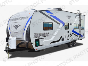 Outside - 2025 Desert Fox 27FS Toy Hauler Travel Trailer