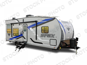 Outside - 2025 Desert Fox 24AS Toy Hauler Travel Trailer