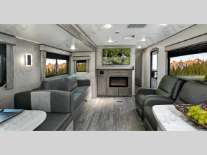 Inside - 2025 Aurora 31KDS Travel Trailer