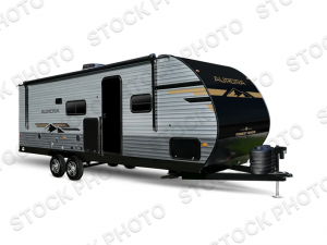 Outside - 2025 Aurora 26ATH Toy Hauler Travel Trailer