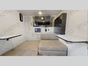 Inside - 2024 No Boundaries NB10.6 Toy Hauler Travel Trailer