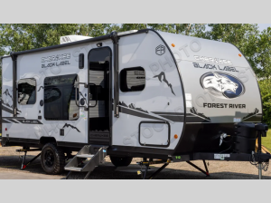 Outside - 2025 Cherokee Wolf Pup Black Label 16CMBL Travel Trailer