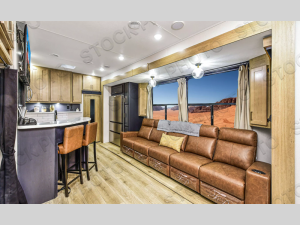 Inside - 2025 Cyclone 4270 Toy Hauler Fifth Wheel