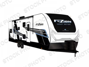 Outside - 2024 Fuzion Impact Edition 317 Toy Hauler Travel Trailer