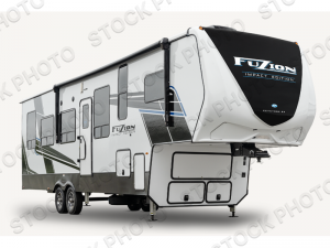 Outside - 2025 Fuzion Impact Edition 367 Toy Hauler Fifth Wheel