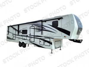 Outside - 2023 RiverStone 37FLTH Toy Hauler Fifth Wheel