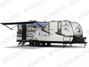 Outside - 2025 Cherokee Grey Wolf Black Label 20RDSE Travel Trailer