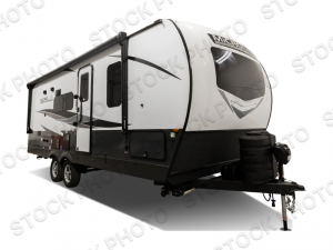 Outside - 2025 Flagstaff Micro Lite 25DBH Travel Trailer