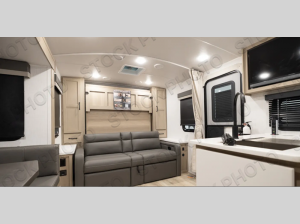 Inside - 2025 Flagstaff Micro Lite 25FBH Travel Trailer