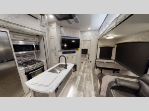 Outside - 2024 Sandpiper Luxury 384QBOK Fifth Wheel