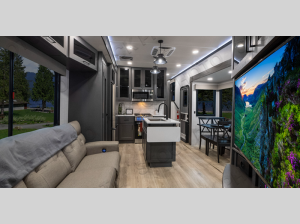 Inside - 2025 Valor 42V13 Toy Hauler Fifth Wheel