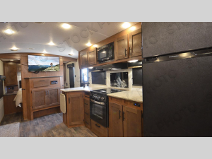 Inside - 2025 Back Country Series MTN TRX 28DBS Travel Trailer