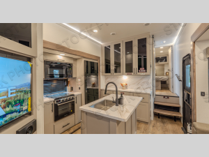 Inside - 2026 Valor All-Access 32A10 Toy Hauler Fifth Wheel