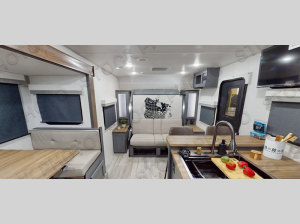 Inside - 2025 IBEX 23MBH Travel Trailer