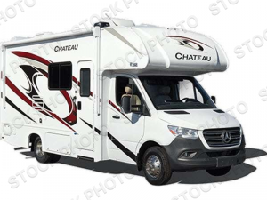 Outside - 2022 Chateau Sprinter 24BL Motor Home Class C - Diesel