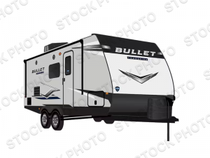 Outside - 2024 Bullet Crossfire Double Axle 2200BH Travel Trailer