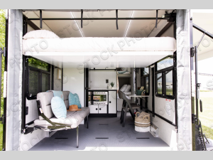 Inside - 2026 PLA 450 2011 Toy Hauler Travel Trailer