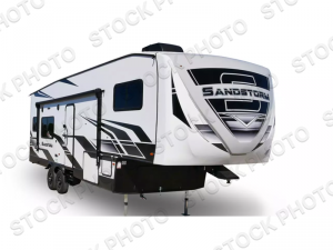 Outside - 2024 Sandstorm 2710SRX Toy Hauler Fifth Wheel