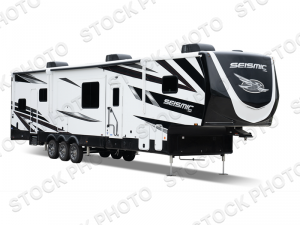 Outside - 2025 Seismic 359 Toy Hauler Fifth Wheel