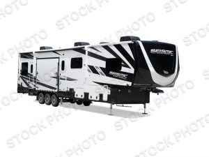 Outside - 2025 Seismic Luxury Series 3512 Toy Hauler Fifth Wheel