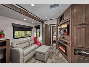 Inside - 2024 XLR Hyper Lite 3412 Toy Hauler Travel Trailer