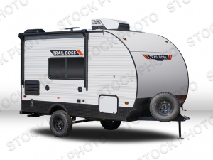 Outside - 2024 Trail Boss 150RD Teardrop Trailer