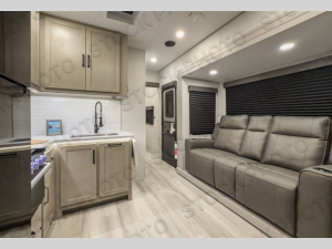 Inside - 2025 Momentum G-Class 29GS Toy Hauler Travel Trailer