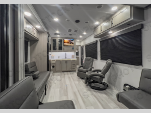 Inside - 2025 Momentum G-Class 28G Toy Hauler Travel Trailer