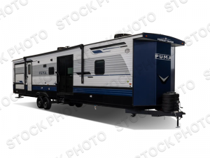 Outside - 2025 Puma Destination 38RLB Destination Trailer