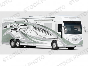 Outside - 2025 American Eagle 45K Motor Home Class A - Diesel