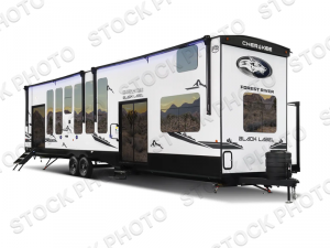 Outside - 2025 Cherokee Black Label 39ALBL Destination Trailer