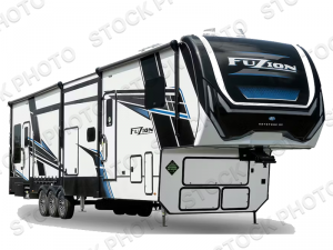 Outside - 2025 Fuzion 373 Toy Hauler Fifth Wheel