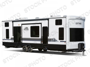 Outside - 2025 Cedar Creek Cottage 40CRS Destination Trailer