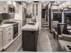 Inside - 2024 FullHouse JX450 Toy Hauler Fifth Wheel