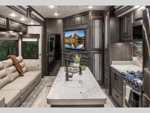 Inside - 2024 FullHouse LX455 Toy Hauler Fifth Wheel