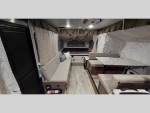 Inside - 2024 Rockwood Freedom Series 2318G Folding Pop-Up Camper