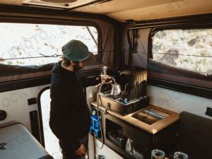 Inside - 2026 Scout Olympic Pop-Up Truck Camper