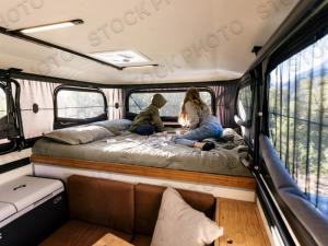 Inside - 2026 Scout Kenai Pop-Up Truck Camper