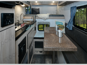 Inside - 2024 Atom 400A Truck Camper