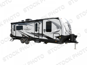 Outside - 2025 Black Stone Titanium Series 260KRS Travel Trailer