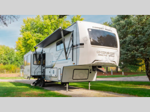 Outside - 2025 Cherokee Arctic Wolf Suite 3250 Fifth Wheel