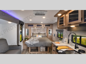 Inside - 2024 Alpha Wolf Touring Edition 17CB Travel Trailer